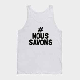 # nous savons Tank Top